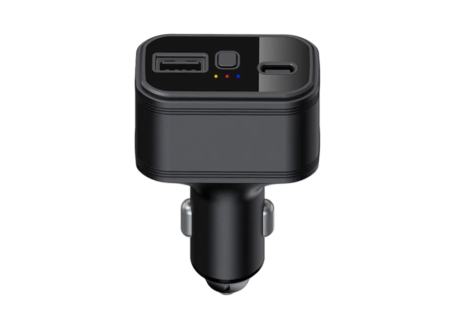 Juneo TK818-G Tracker GPS 4G LTE pentru brichetă – Utilizare imediată cu funcție de încărcare USB