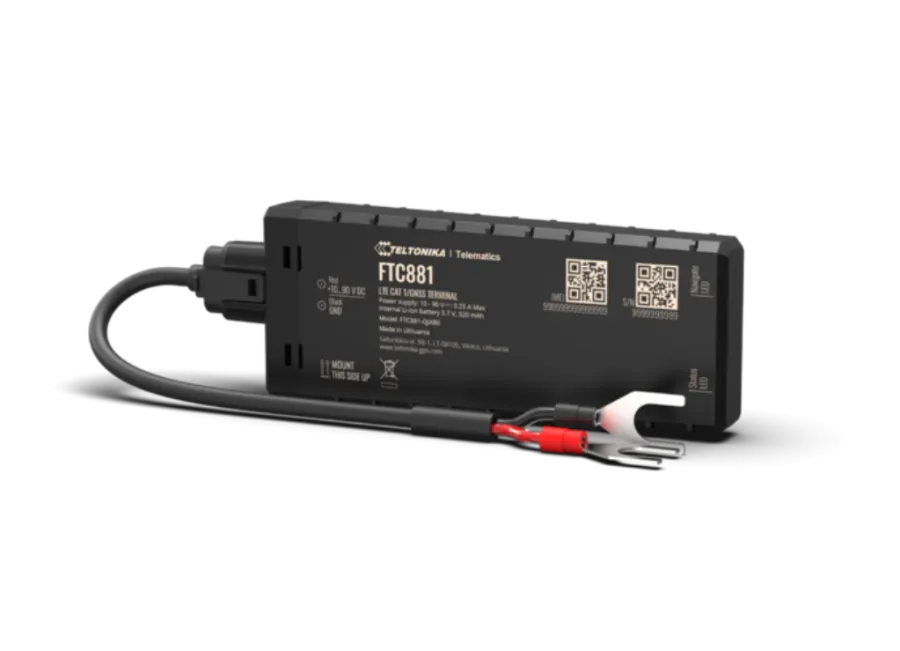 Teltonika FTC881 Tracker GPS auto 4G LTE – Protecție IP69K și precizie de 1,8 m